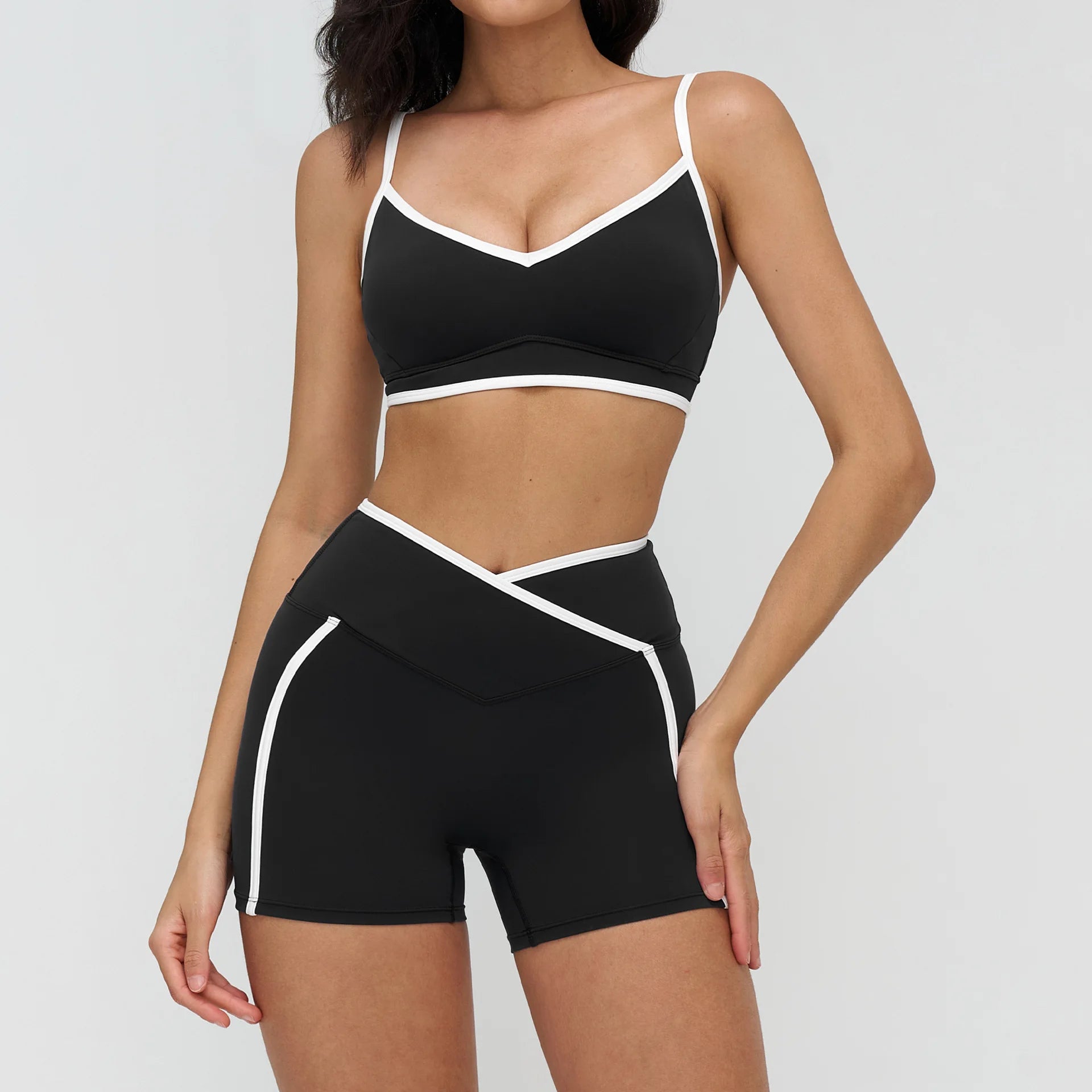 2 Pieces Yoga Set Workout Outfit - Gym Set