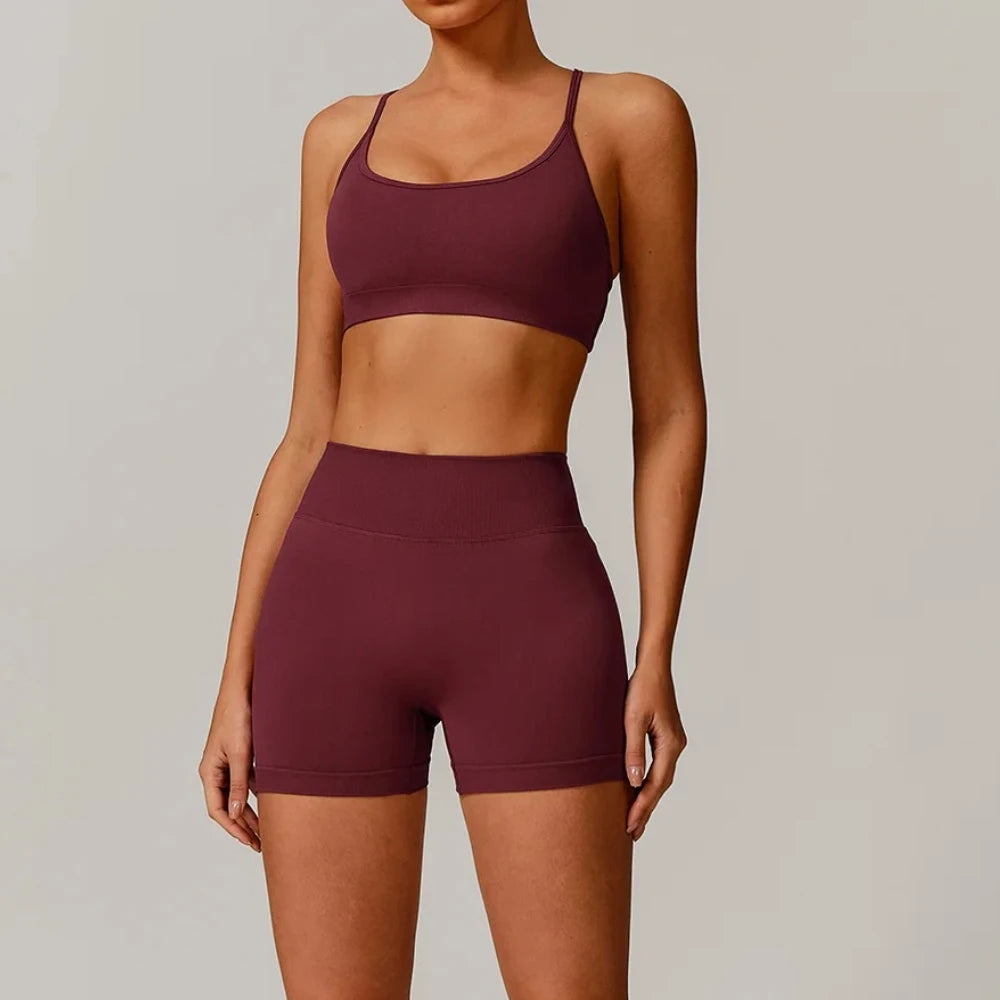 2PCS Yoga Seamless Set