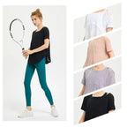 Cotton Short Sleeve Training Sport Top