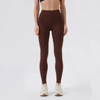 Back Waist Pocket & High Waist Yoga Leggings