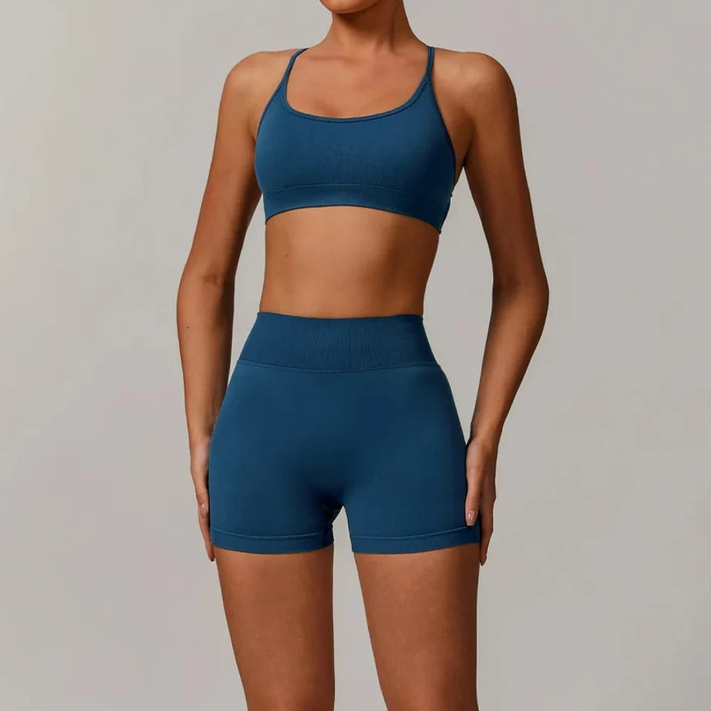 2PCS Yoga Seamless Set