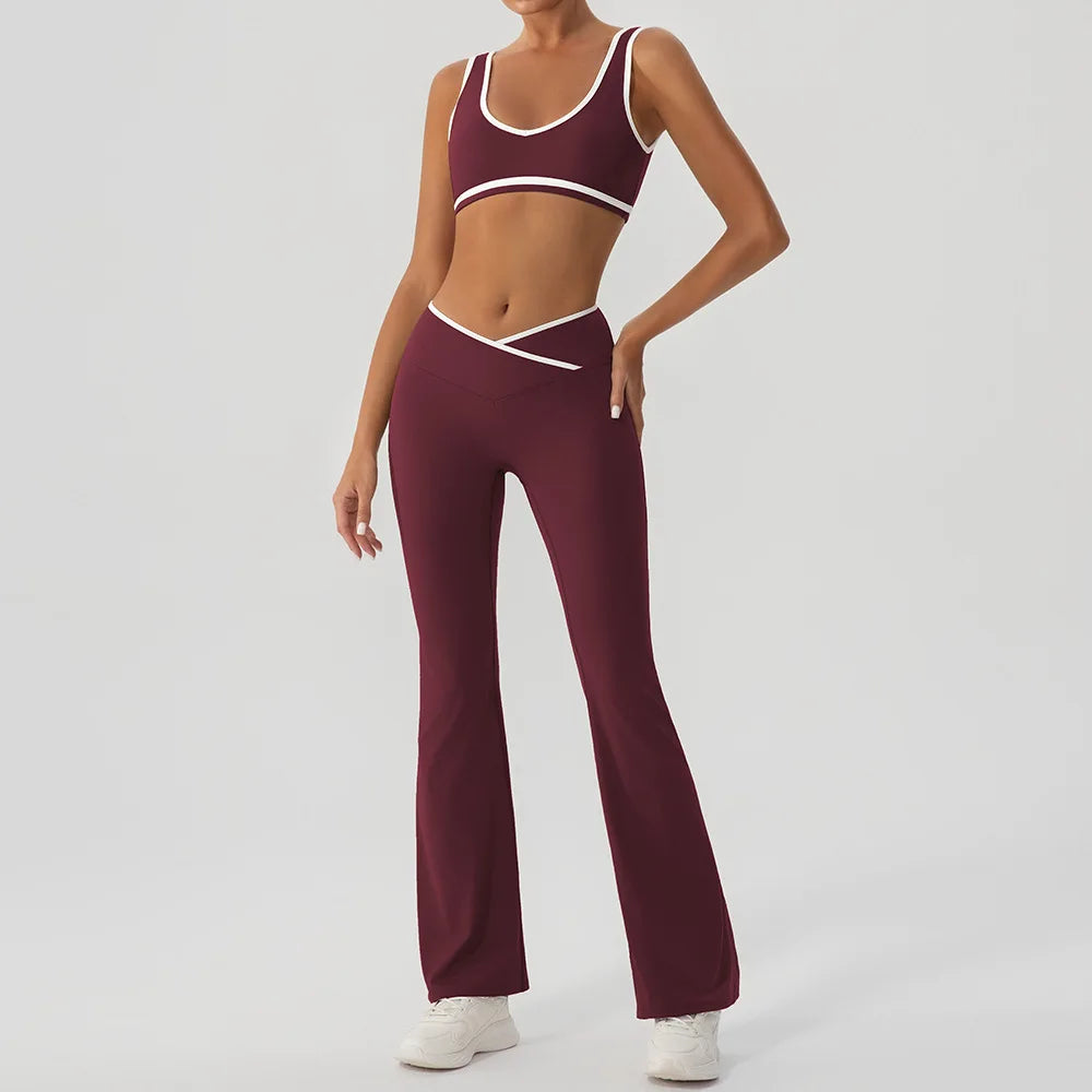Yoga Suit 2 Piece Workout Sets