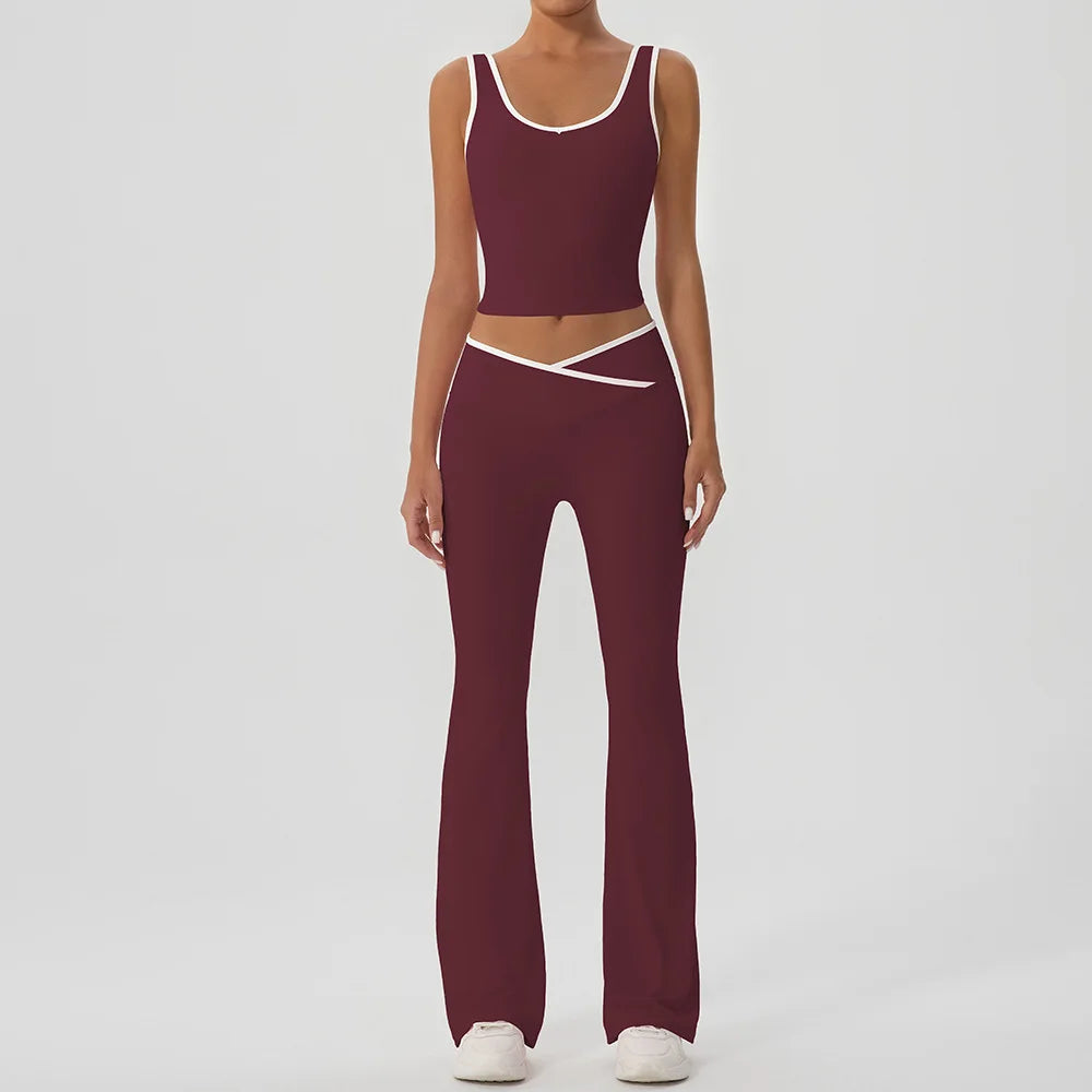 Yoga Suit 2 Piece Workout Sets