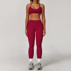 Gym Outfit - Tracksuit 2/3PCS Yoga Suit Sports Set
