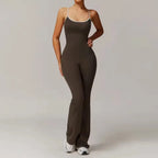 Yoga Set V Back Jumpsuit
