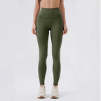 Back Waist Pocket & High Waist Yoga Leggings