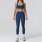 Set 2/3PCS Gym Outfit - Sports Set High Waist Leggings
