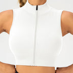 Sporty Sleeveless Top - Gym Tank Top
